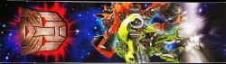 Transformers LE Autobot Backbox Decal - Left